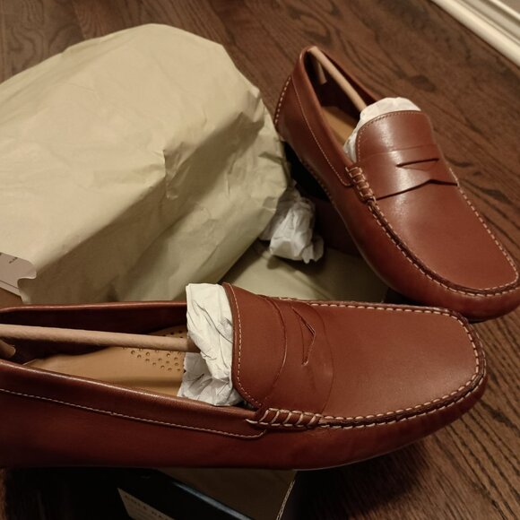 Cole Haan Howland Penny Loafer Men's 9.5 British Tan - Picture 9 of 10